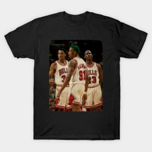 The Big Three in Bulls Chicago #2 T-Shirt